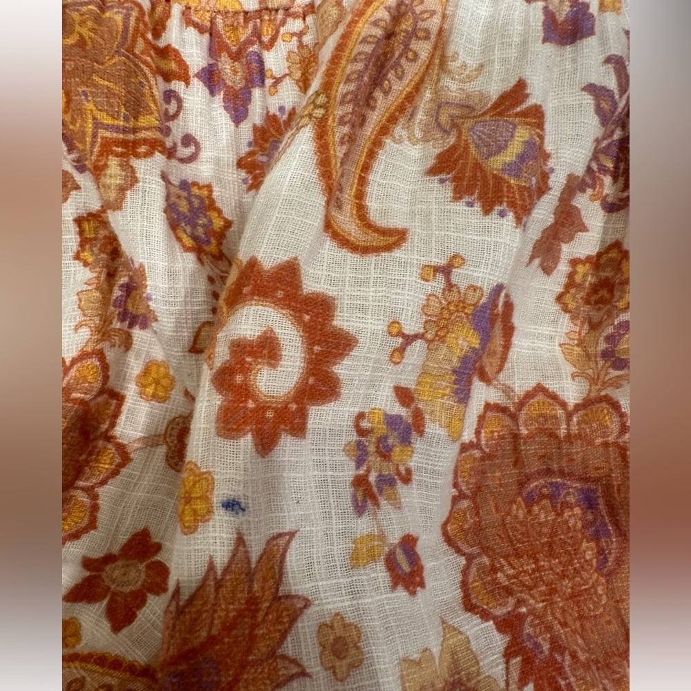 Seafolly girls 12 love paisley 3 tiered maxi OR women’s xs/s - Picture 9 of 15